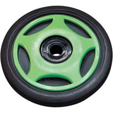 Parts Unlimited Idler Wheel With Insert/Bearing 6205-2RS - Green [MPN: 04-200-11]_263227