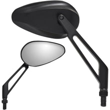 Parts Unlimited Mirror - Teardrop - Black [MPN: 0640-0963]_263249