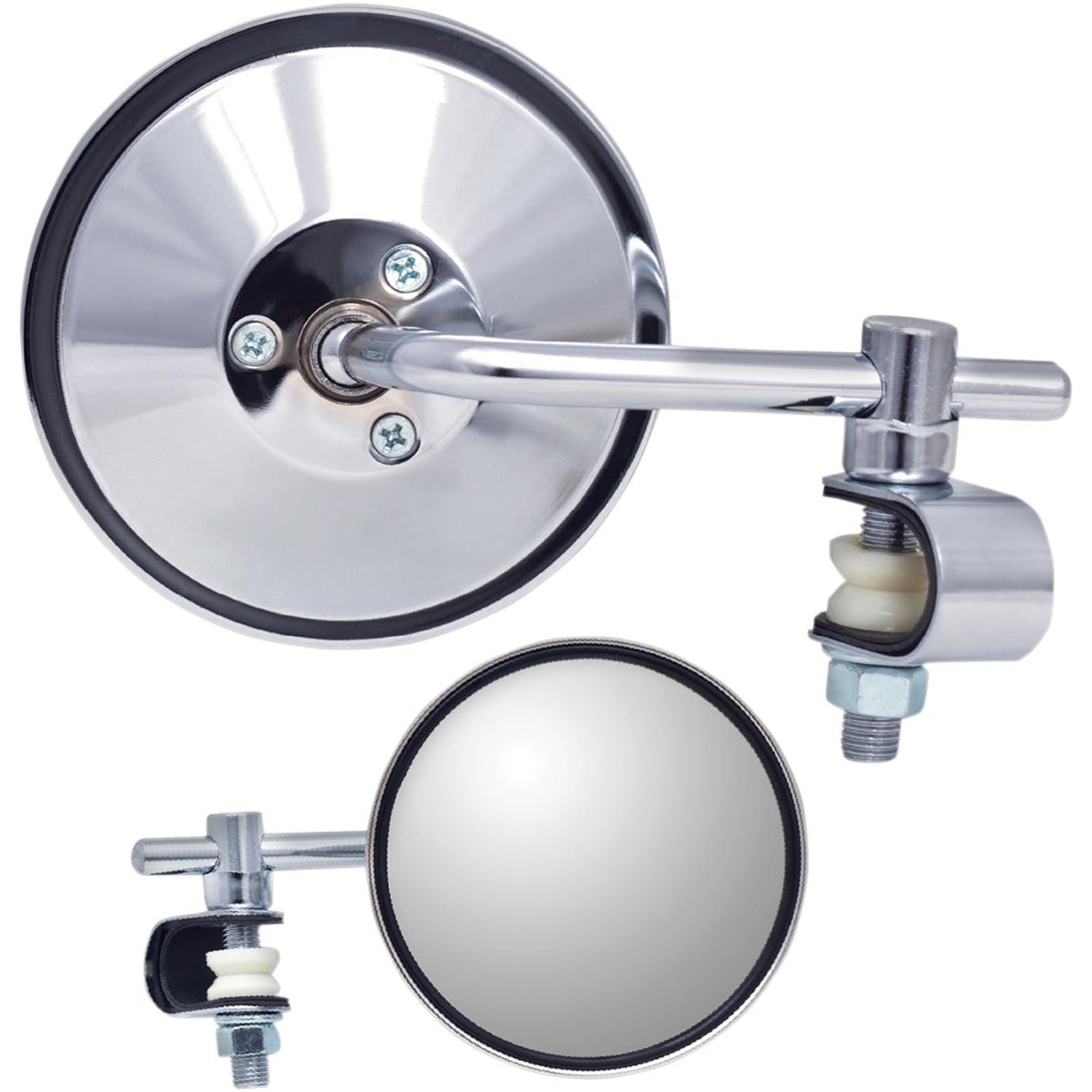 Parts Unlimited Universal Short Mirror [MPN: 0640-0964]_263250