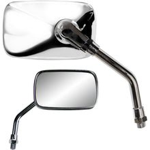 Parts Unlimited Mini Rectangular Mirror - Chrome [MPN: 0640-0957]_263255