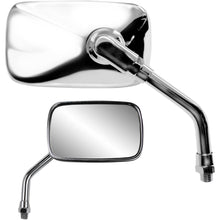 Parts Unlimited Mini Rectangular Mirror - Chrome [MPN: 0640-0958]_263256