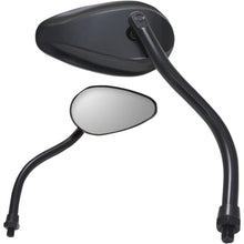 Parts Unlimited Mirror - Teardrop - Black [MPN: 0640-0961]_263261