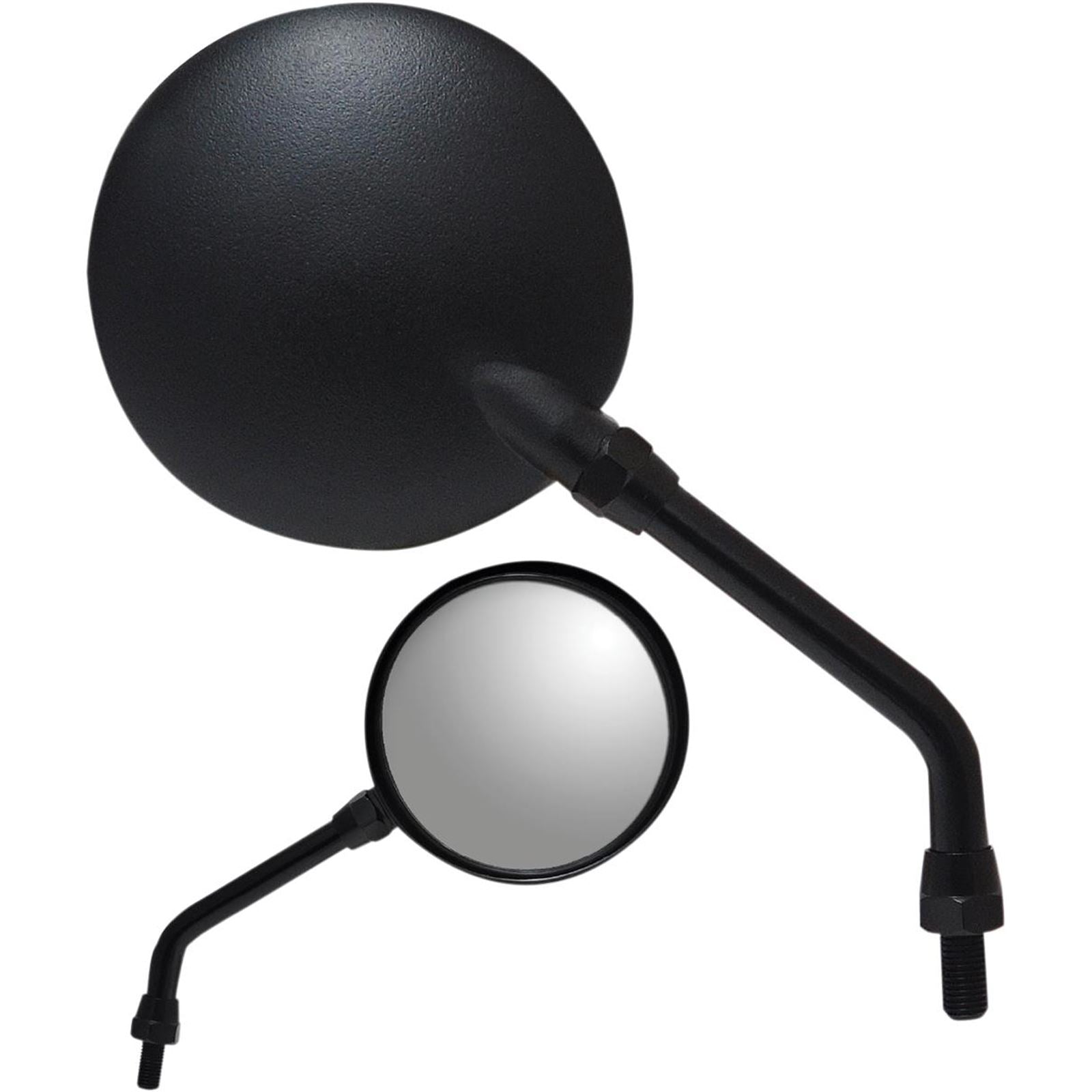 Round Parts Unlimited Mirror - Black [MPN: 0640-0949]_263276