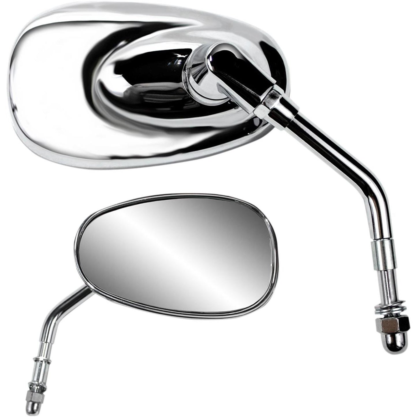 Parts Unlimited Billet Chrome Mirror [MPN: 0640-0950]_263277