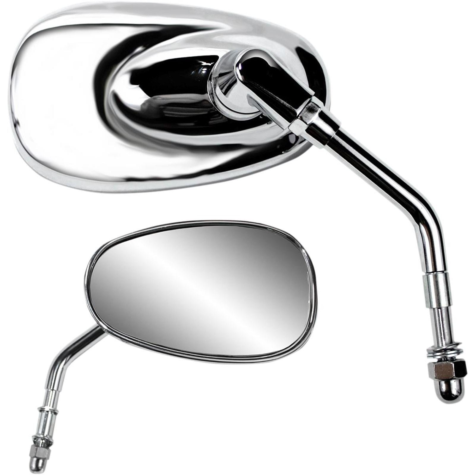 Parts Unlimited Billet Chrome Mirror [MPN: 0640-0950]_263277