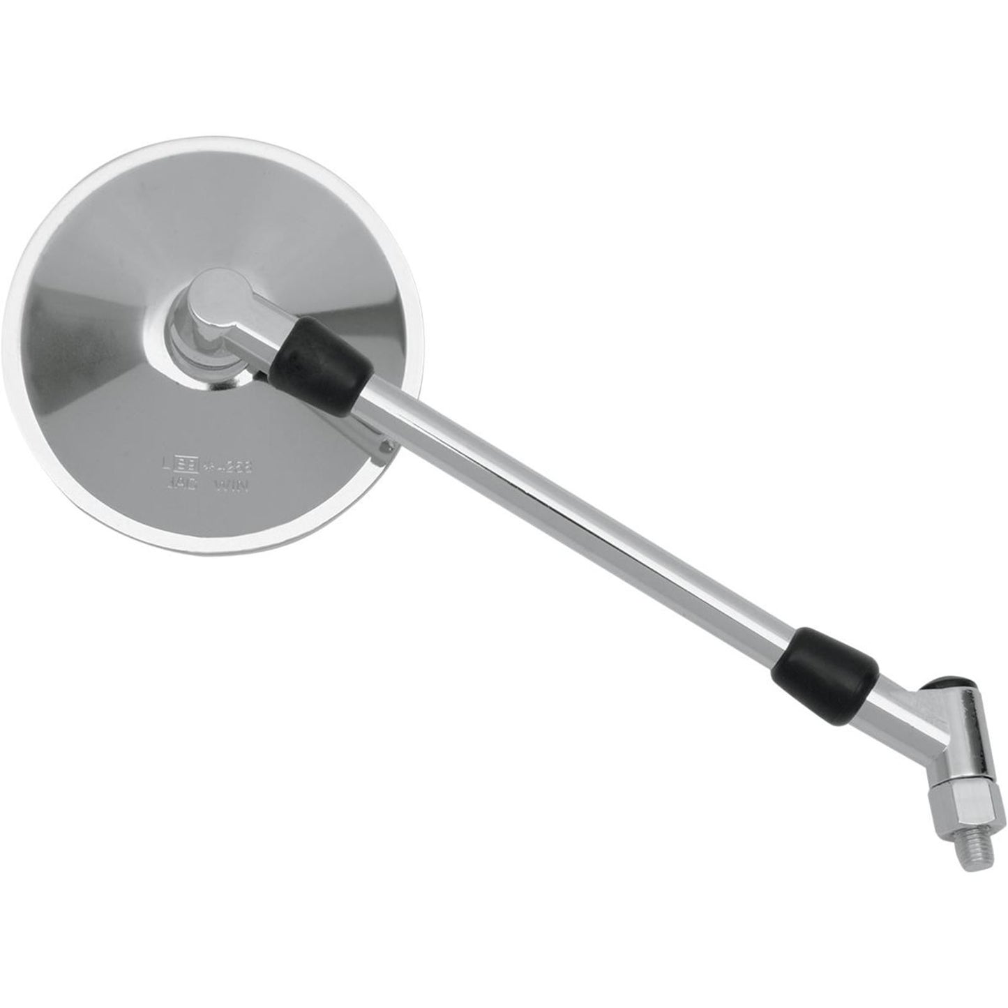 Parts Unlimited Universal Round Mirror - Chrome [MPN: 0640-0343]_263318