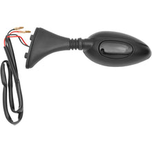 Parts Unlimited Universal Mirror - Black - Left [MPN: 0640-0347]_263323