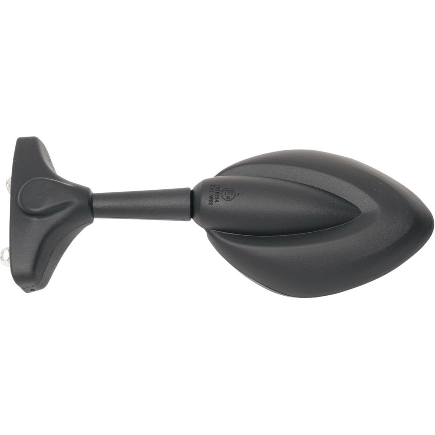 Parts Unlimited Universal Mirror - Black [MPN: 0640-0123]_263343