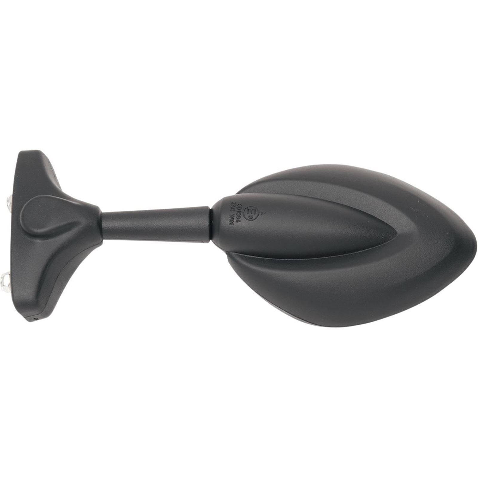 Parts Unlimited Universal Mirror - Black [MPN: 0640-0123]_263343