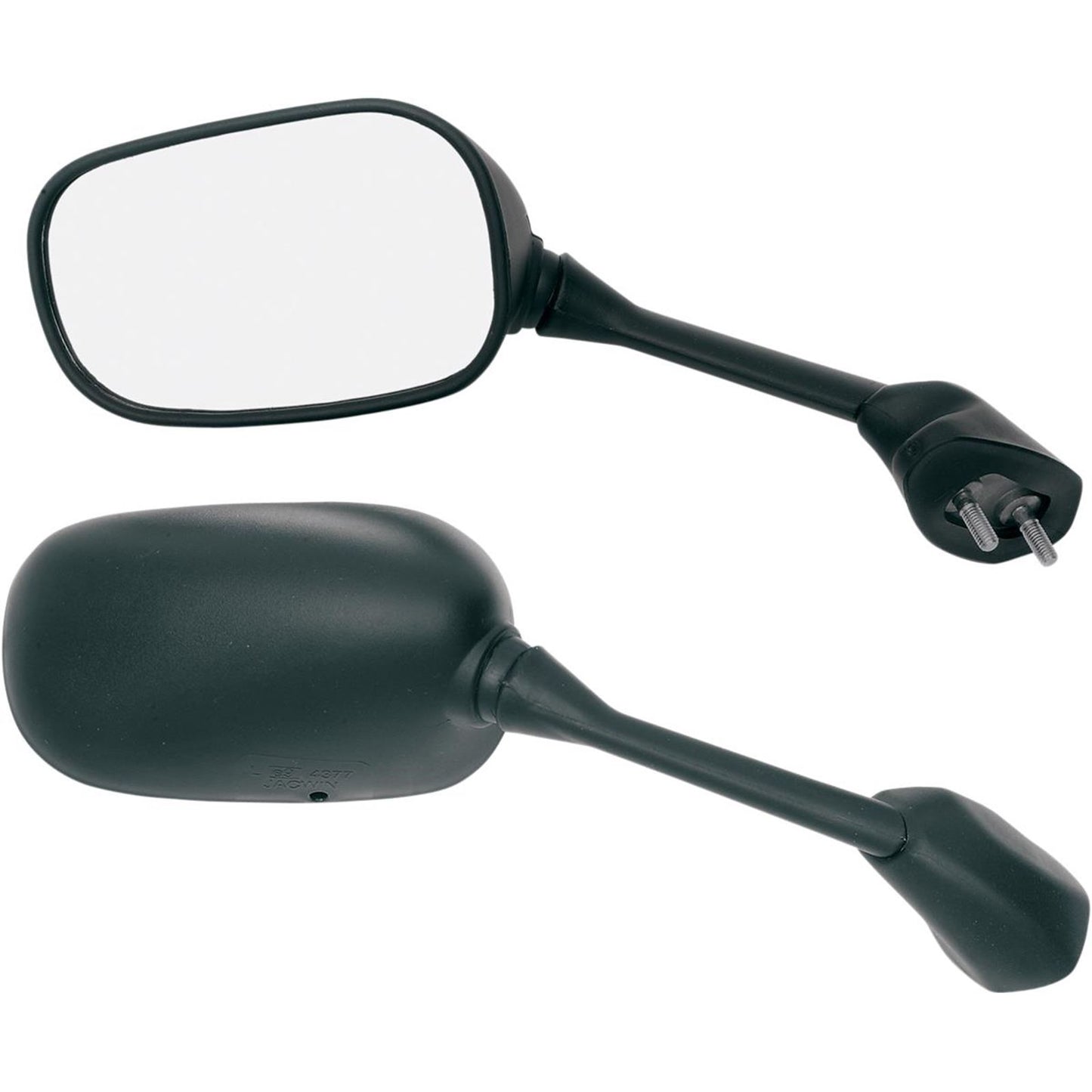 Parts Unlimited Mirror - Black - Left [MPN: 0640-0127]_263347