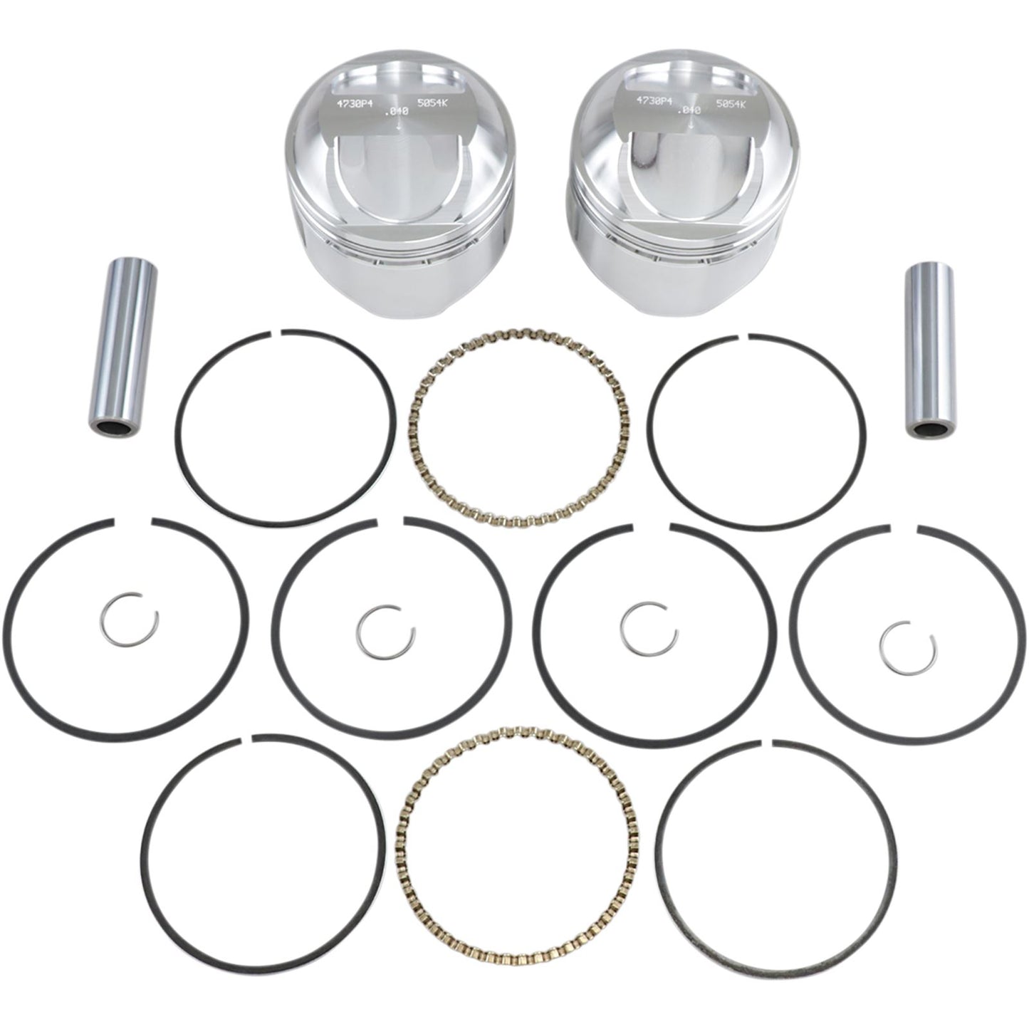 Wiseco - Powersports Piston Kit - .040 - High Compression - 1978-1984 - Big Twin K1627_497023