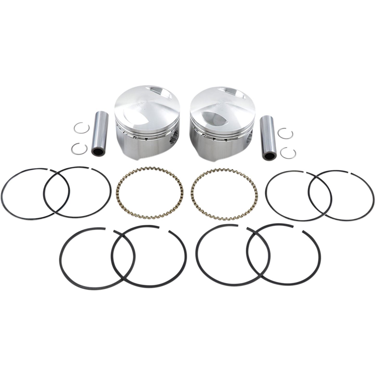 Wiseco - Powersports Piston Kit - .010 - 1978-1984 - Big Twin K1614_497015