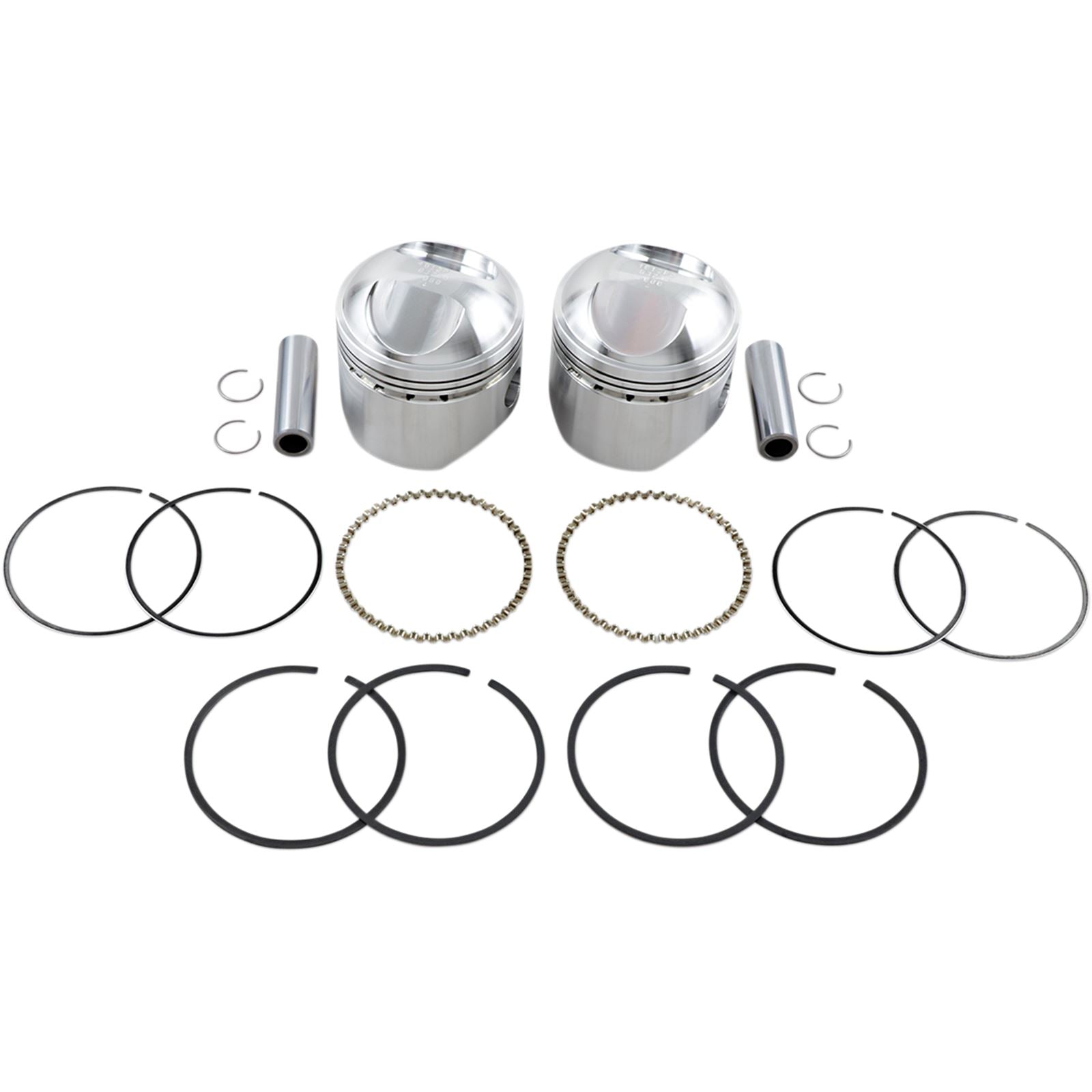 Wiseco - Powersports Piston Kit - .080 - 1948-1980 - Big Twin K1612_497013