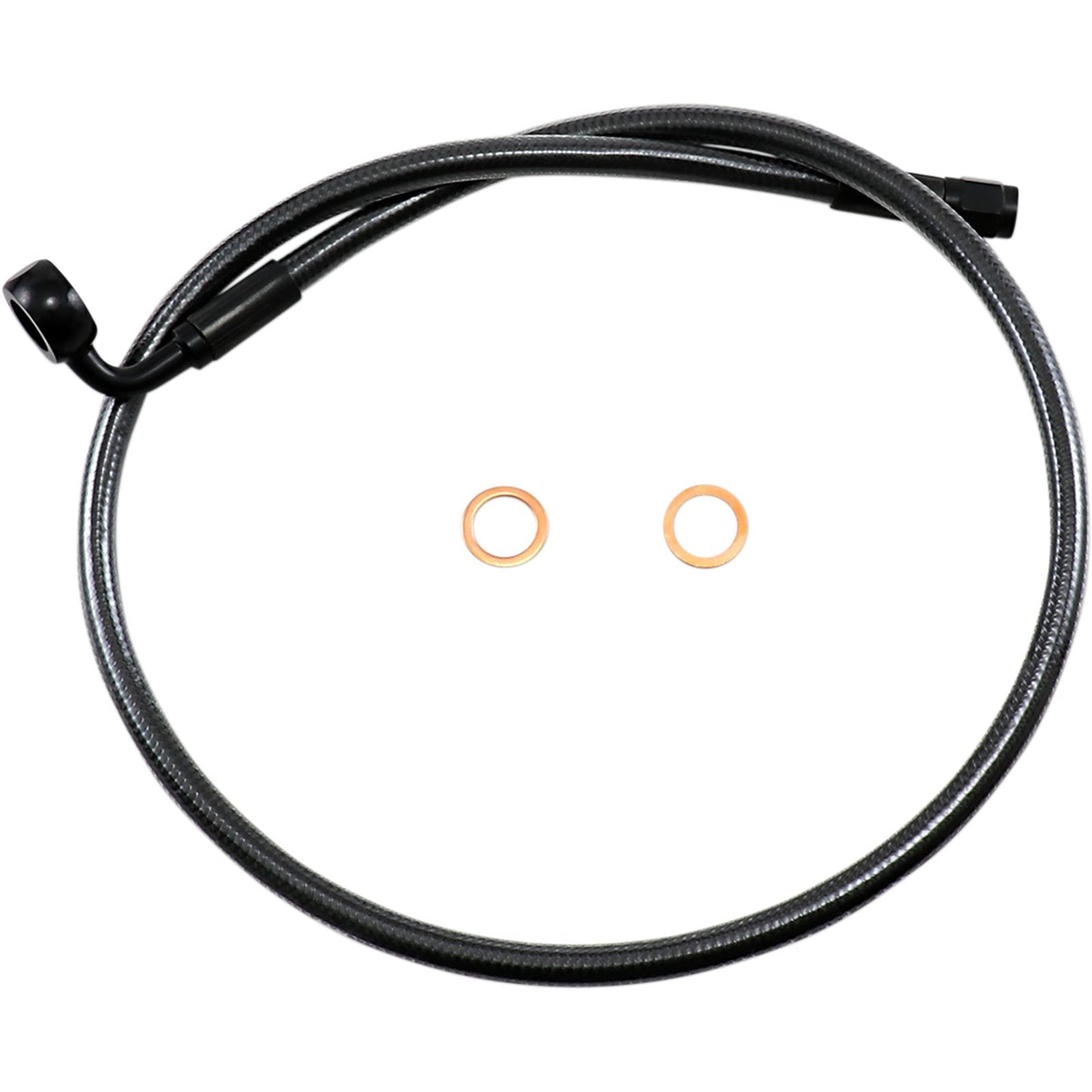 Magnum Black Pearl Brake Line - 90° 12mm - 30" [MPN: AS478030]_422962