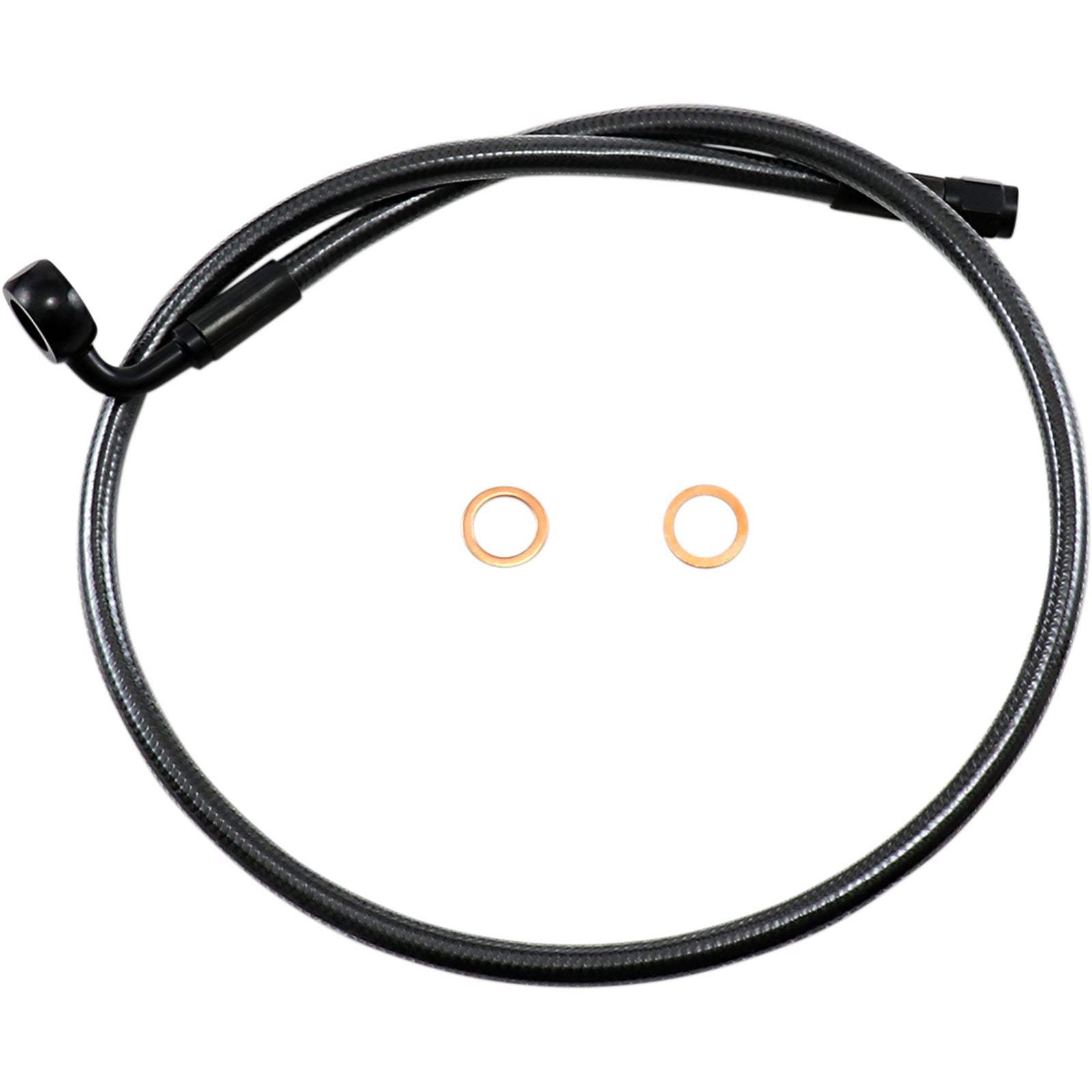 Magnum Black Pearl Brake Line - 90° 12mm - 30" [MPN: AS478030]_422962