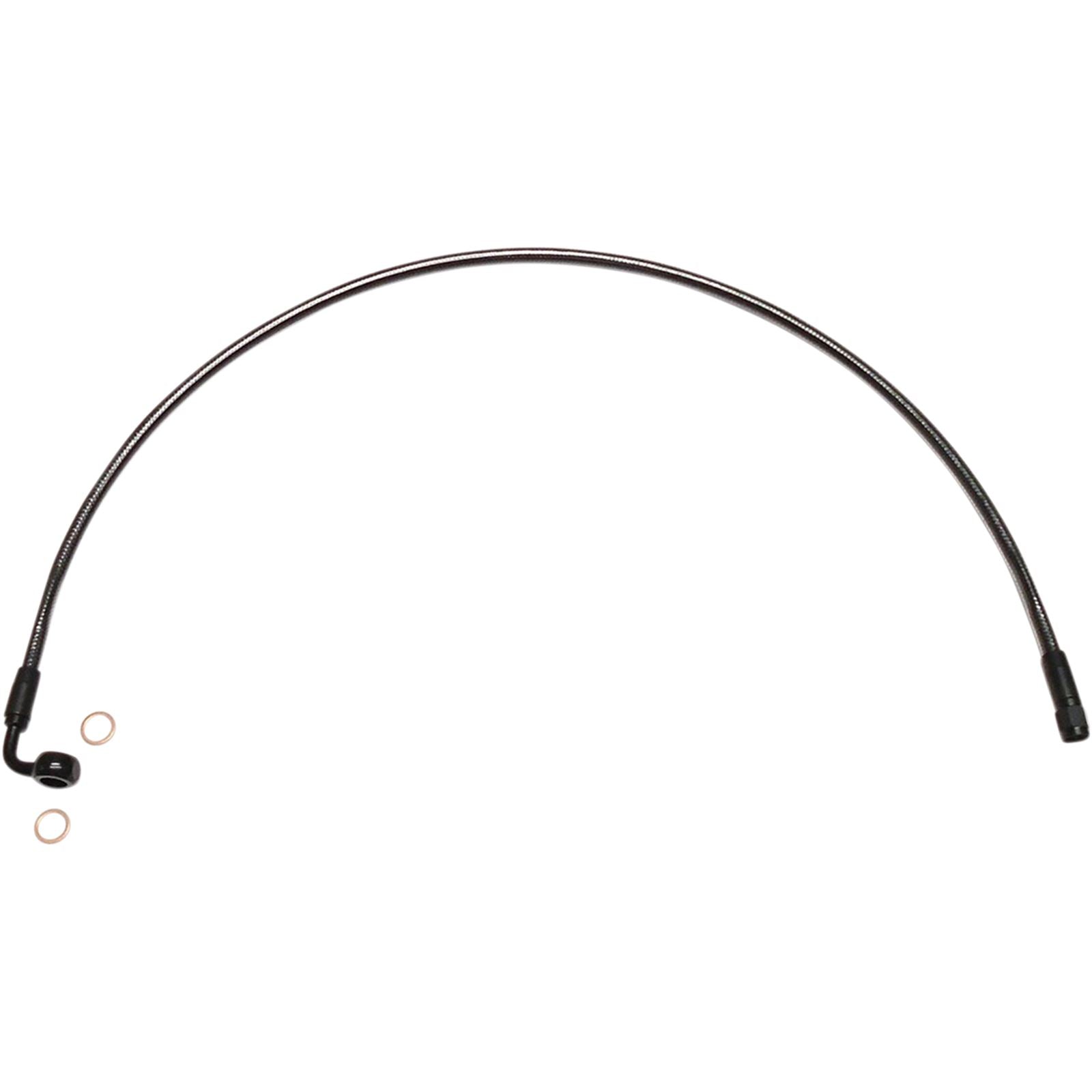 Magnum Black Pearl Brake Line - 90° 12mm - 22" [MPN: AS478022]_422958