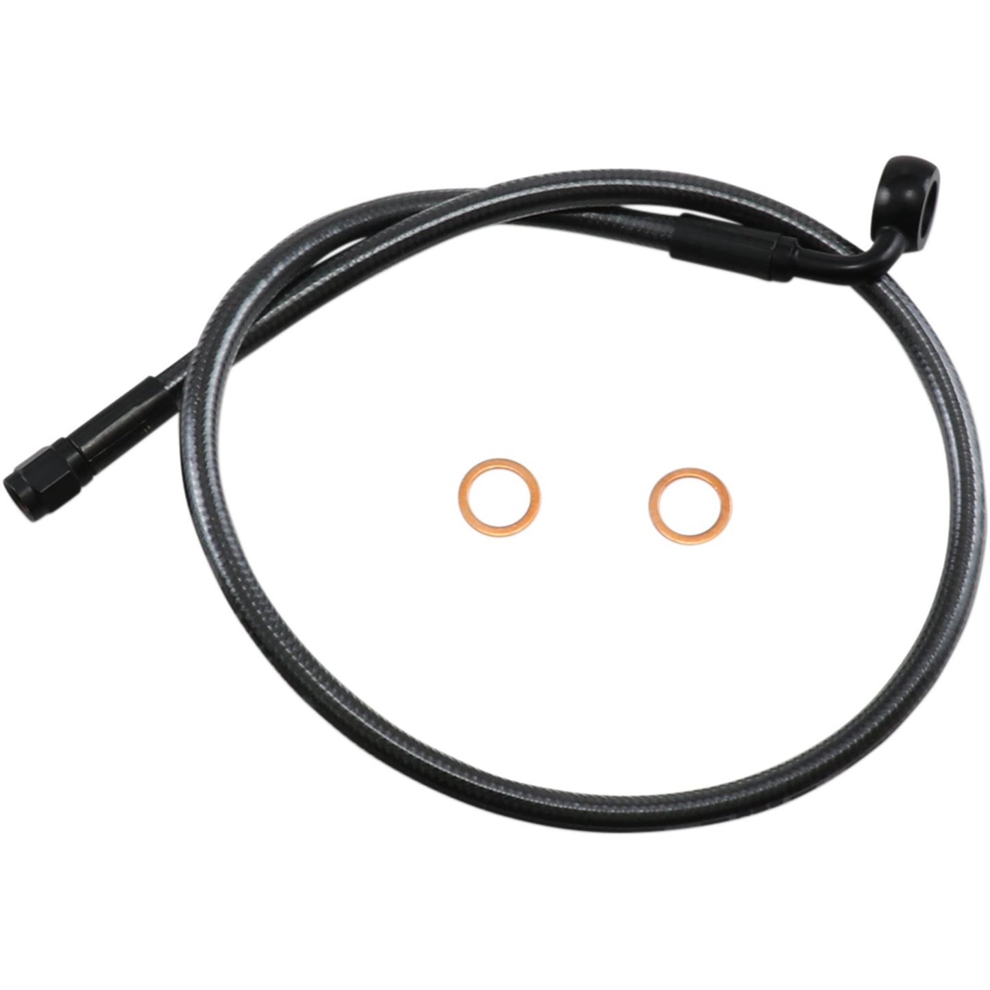 Magnum Black Pearl Brake Line - 90° 12mm - 26" [MPN: AS478026]_422960