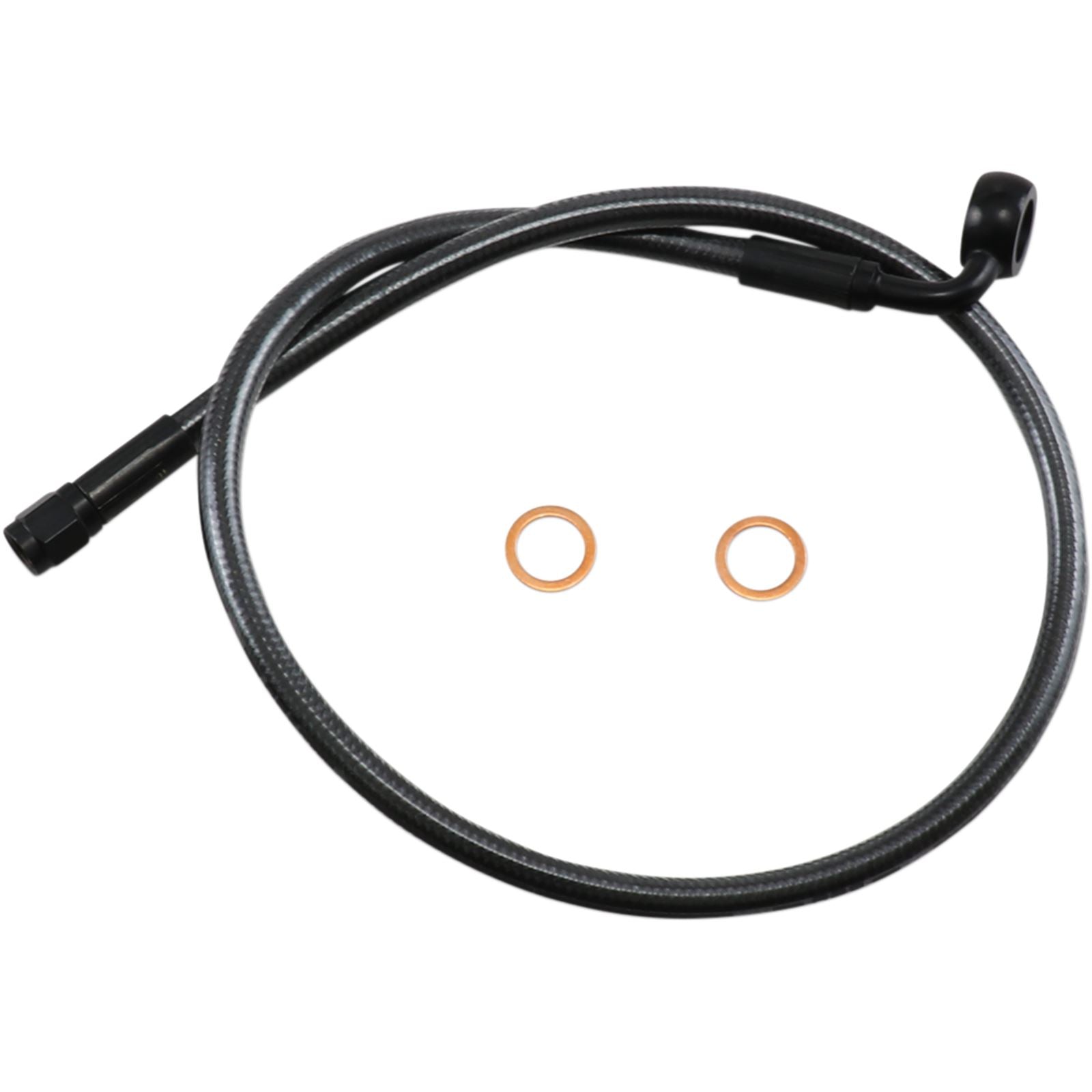 Magnum Black Pearl Brake Line - 90° 12mm - 26" [MPN: AS478026]_422960