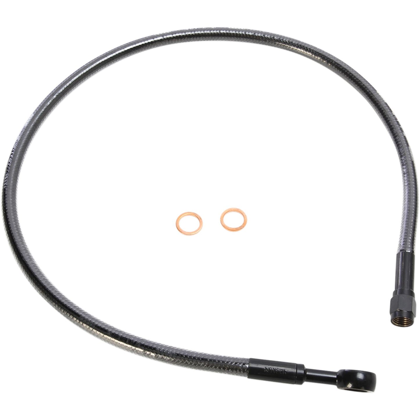 Magnum Black Pearl Brake Line - Front 25" [MPN: AS47625]_422527