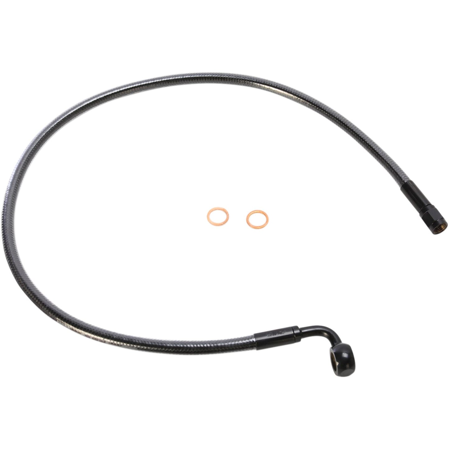 Magnum Black Pearl Brake Line - Front - 90/10mm 25" [MPN: AS47225]_422524