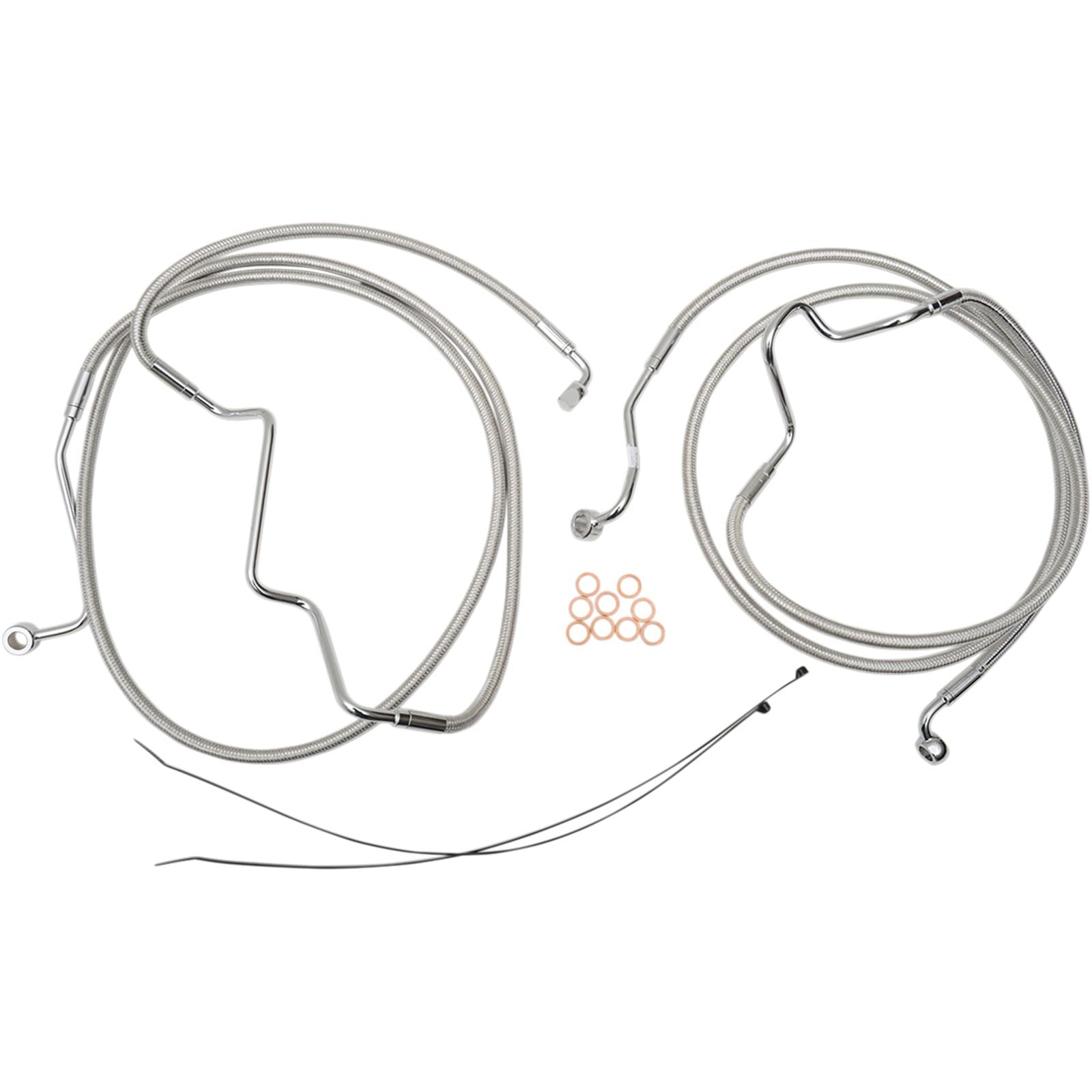 Magnum Brake Line - Polished Stainless - Touring [MPN: AS57016]_422447