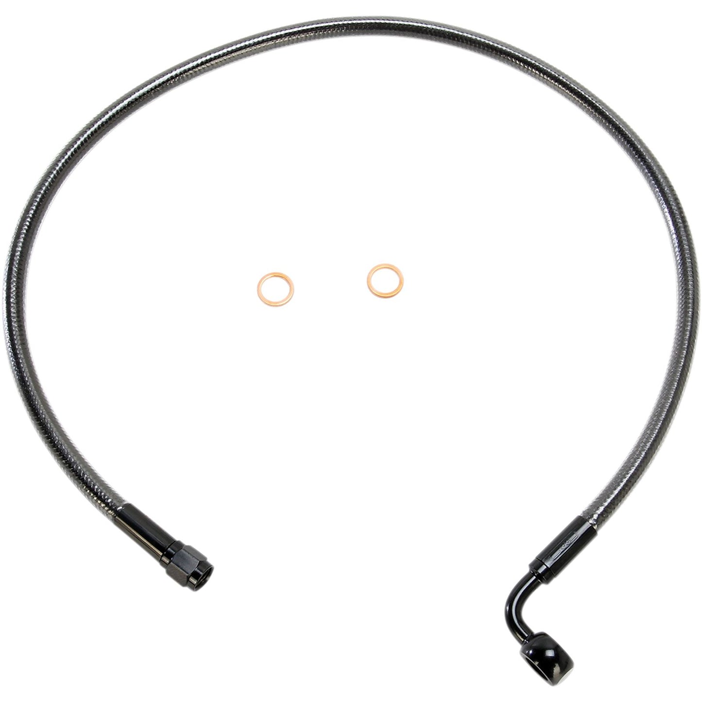 Magnum Black Pearl Brake Line - Front - 90/10mm 26" [MPN: AS47226]_422425