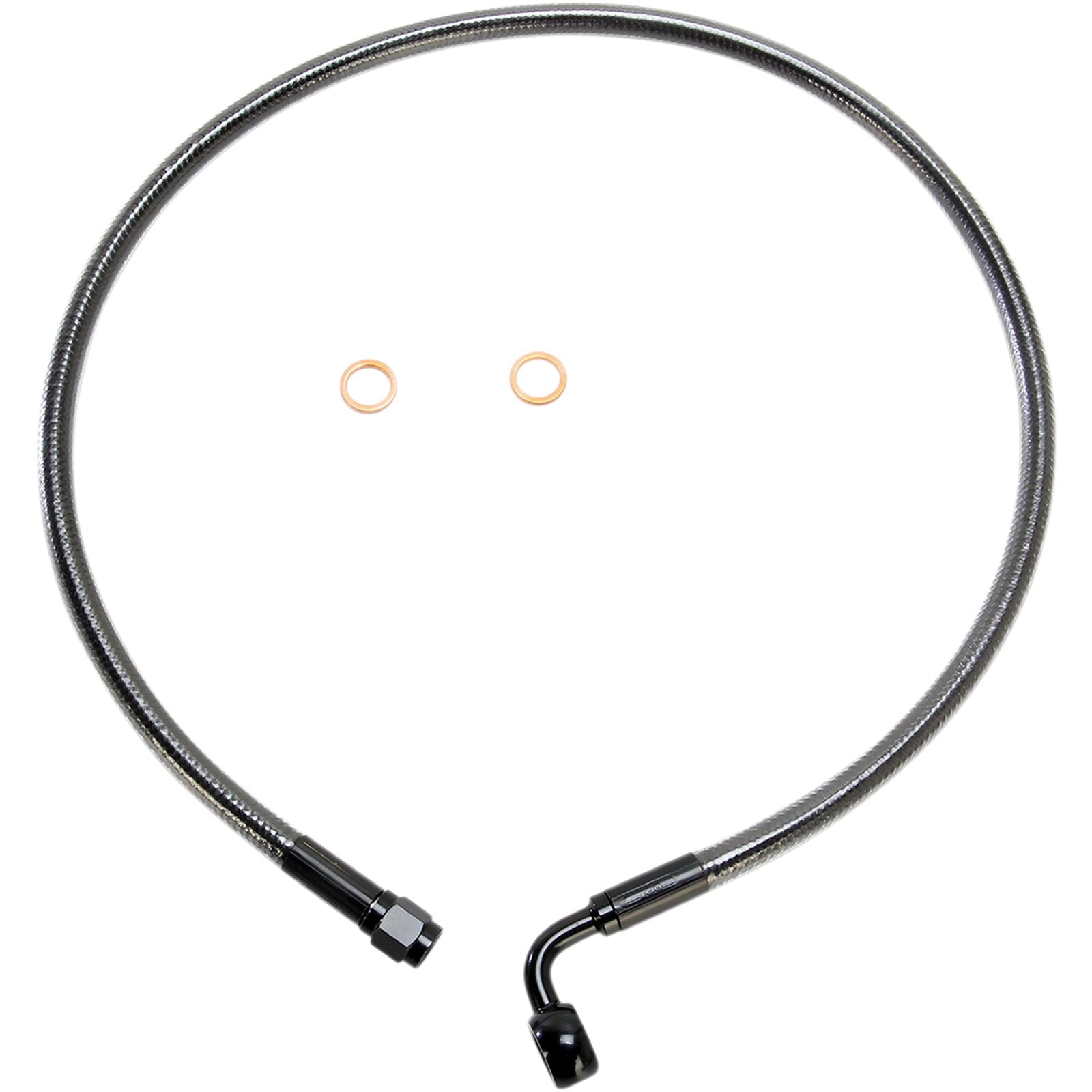 Magnum Black Pearl Brake Line - Front - 90/10mm 28" [MPN: AS47228]_422426