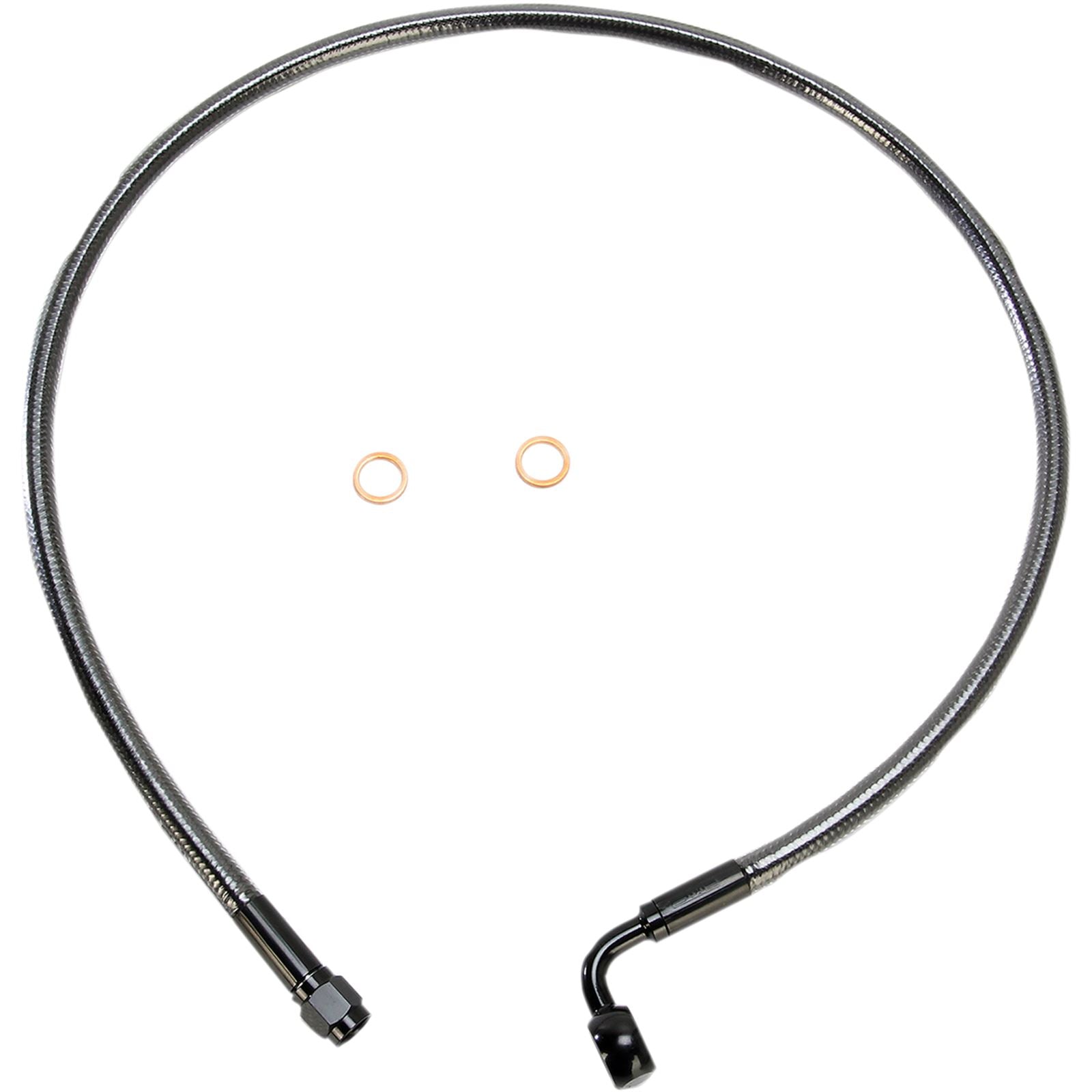 Magnum Black Pearl Brake Line - Front - 90/10mm 30" [MPN: AS47230]_422427