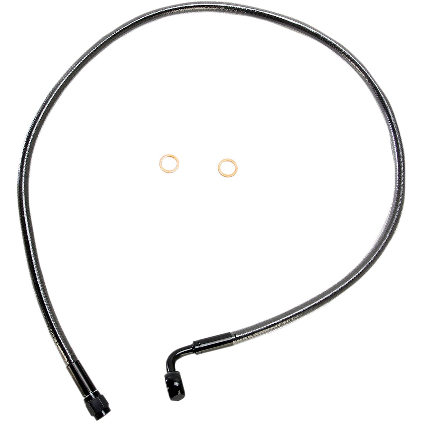 Magnum Black Pearl Brake Line - Front - 90/10mm 32" [MPN: AS47232]_422428