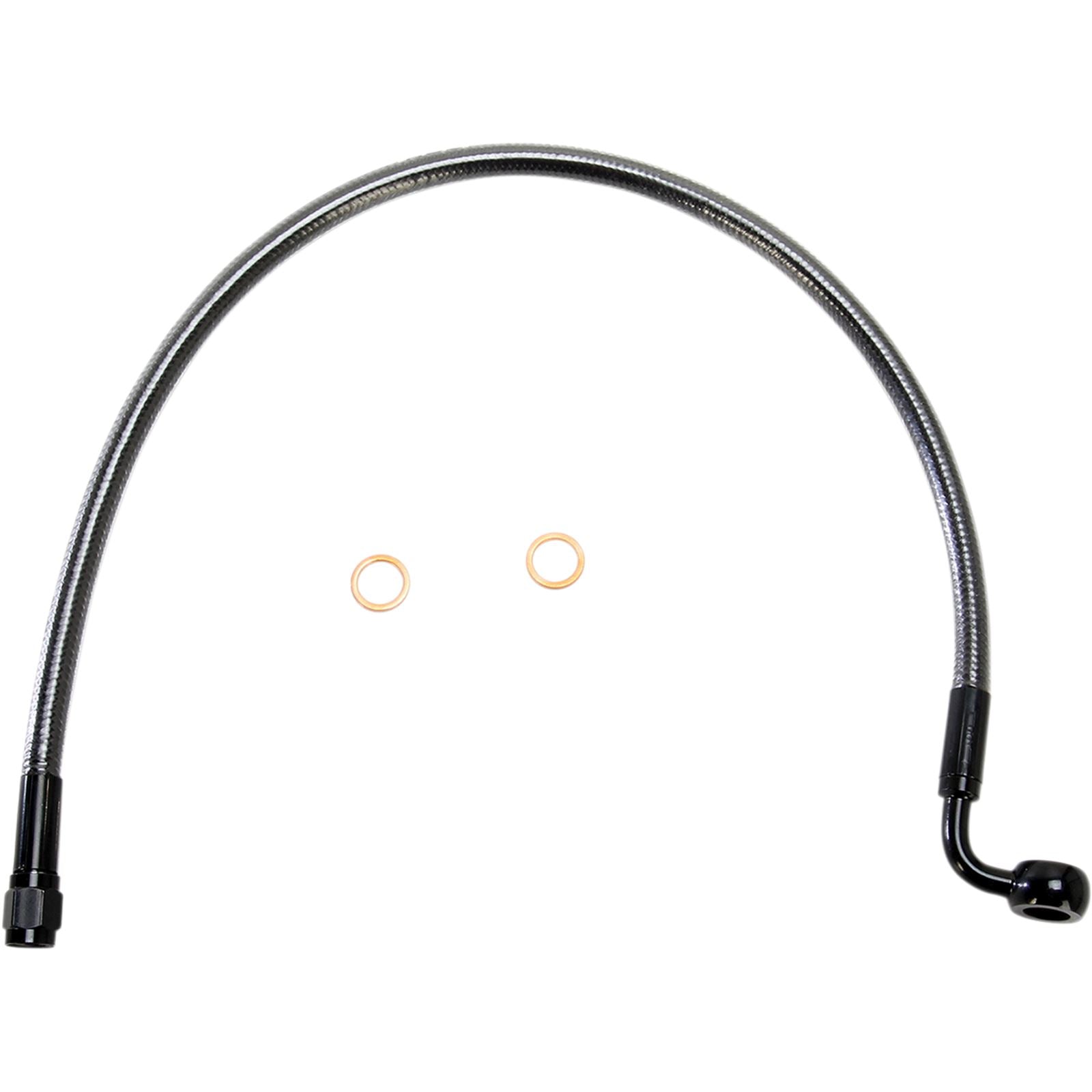 Magnum Black Pearl Brake Line - Front - 90/10mm 19" [MPN: AS47219]_422420
