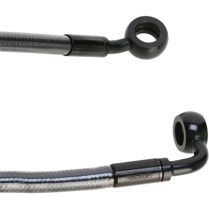 Magnum Black Pearl Brake Line - 56" - 35/90° [MPN: 46156SW]_422233