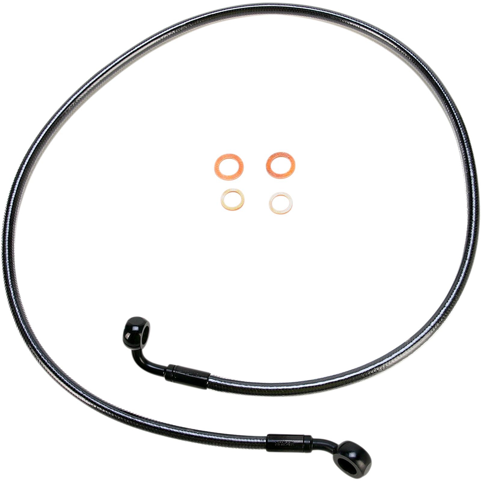Magnum Black Pearl Brake Line - 38" - 35/90° [MPN: 46138SW]_422212