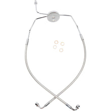 Magnum Polished Stainless Brake Line - Lower - 08-13 FLHT [MPN: 57009]_422151