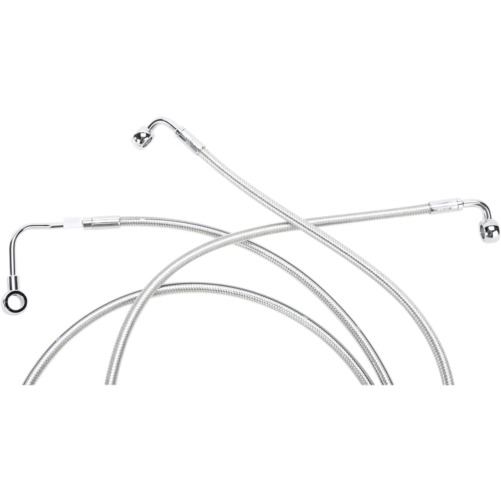 Magnum Brake Line - Polished Stainless - Touring [MPN: 57010]_422154