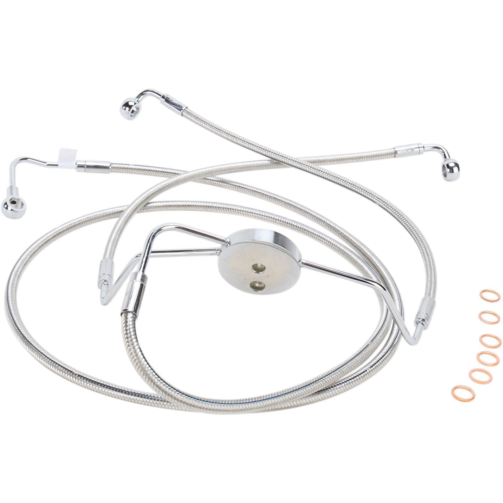 Magnum Brake Line - Polished Stainless - Touring [MPN: 57010]_422155