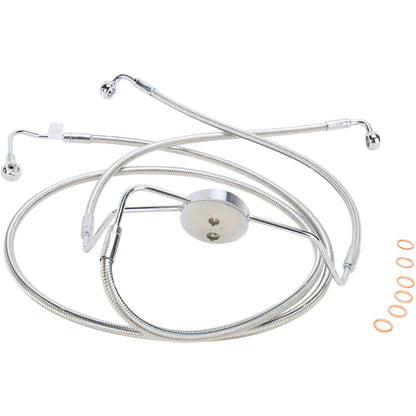 Magnum Brake Line - Polished Stainless - Touring [MPN: 57010]_422155