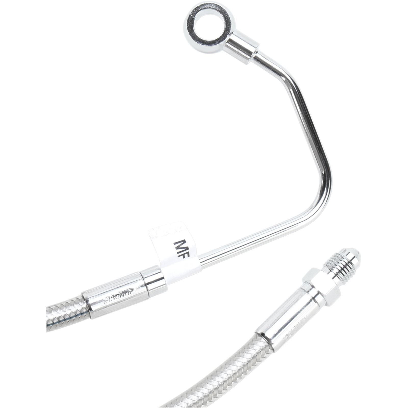 Magnum Mid Brake Line - FLHT ABS - Polished Stainless [MPN: 57011]_422157