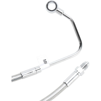 Magnum Mid Brake Line - FLHT ABS - Polished Stainless [MPN: 57011]_422157