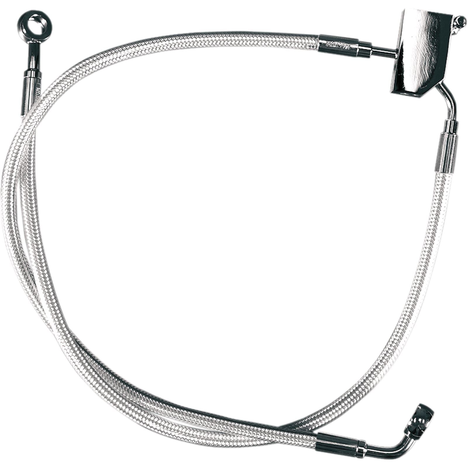 Magnum Rear Brake Line - Sterling Chromite II - 07 FX/FLST [MPN: 3621]_422144