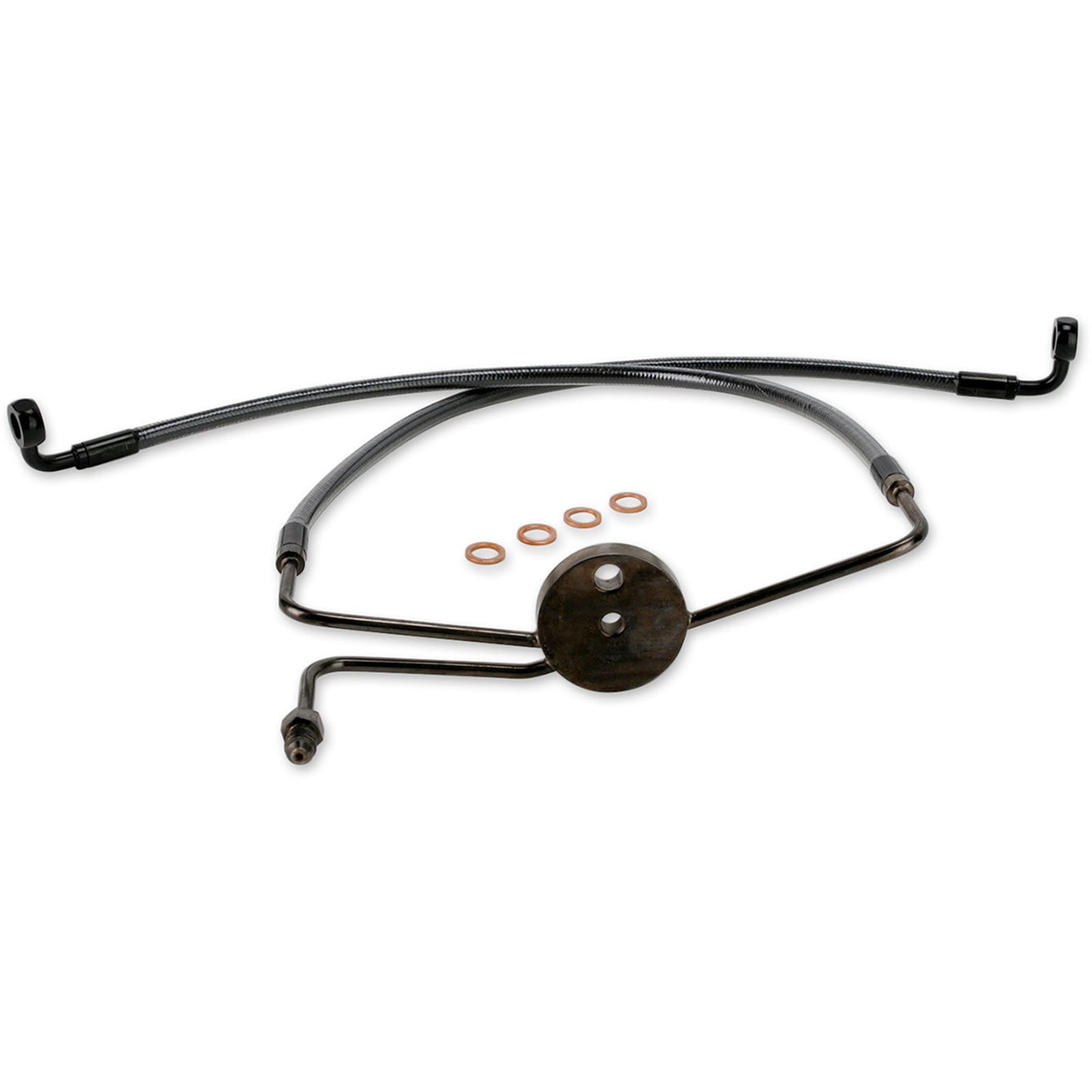 Magnum Black Pearl Brake Line - Lower - 00-03 FXDX [MPN: 47004]_422145