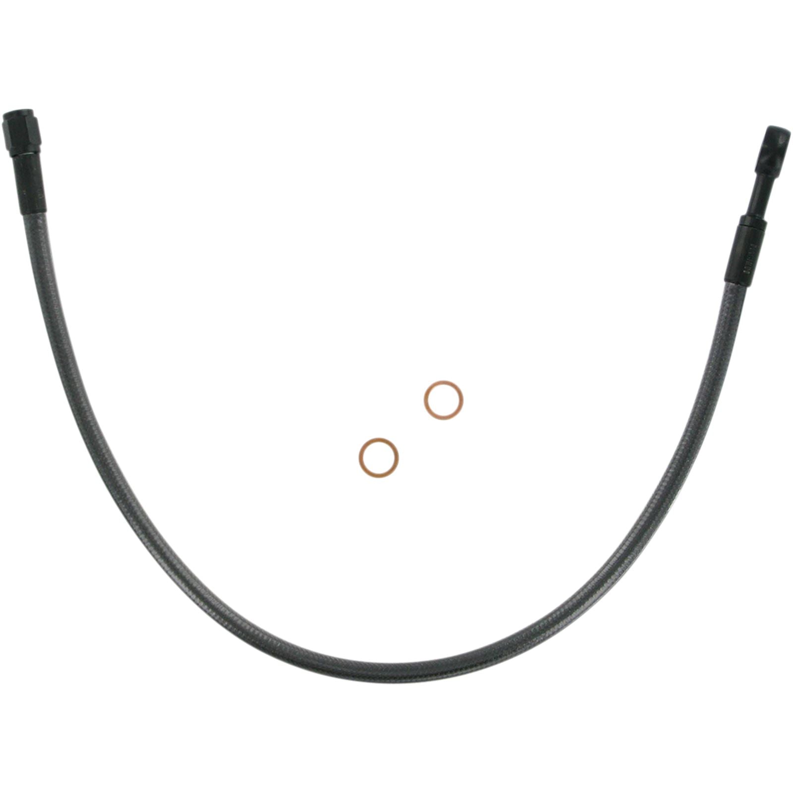 Magnum Black  Pearl Brake Line - 3/8" 180° - 29" [MPN: 47629]_422109