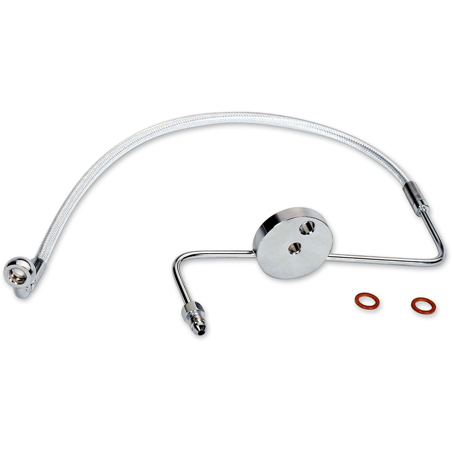 Magnum Sterling Chromite II® Brake Line - Lower - 00-14 FLST [MPN: 37008]_422079
