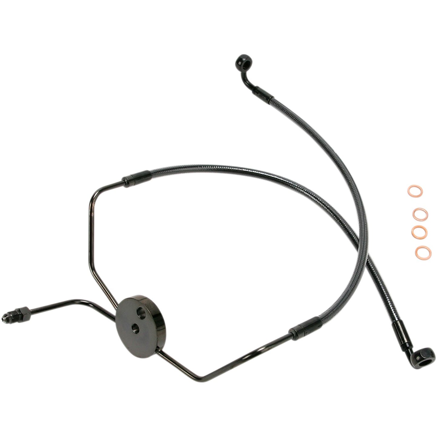 Magnum Black Pearl Brake Line - Lower - 94-07FLH [MPN: 47005]_422075