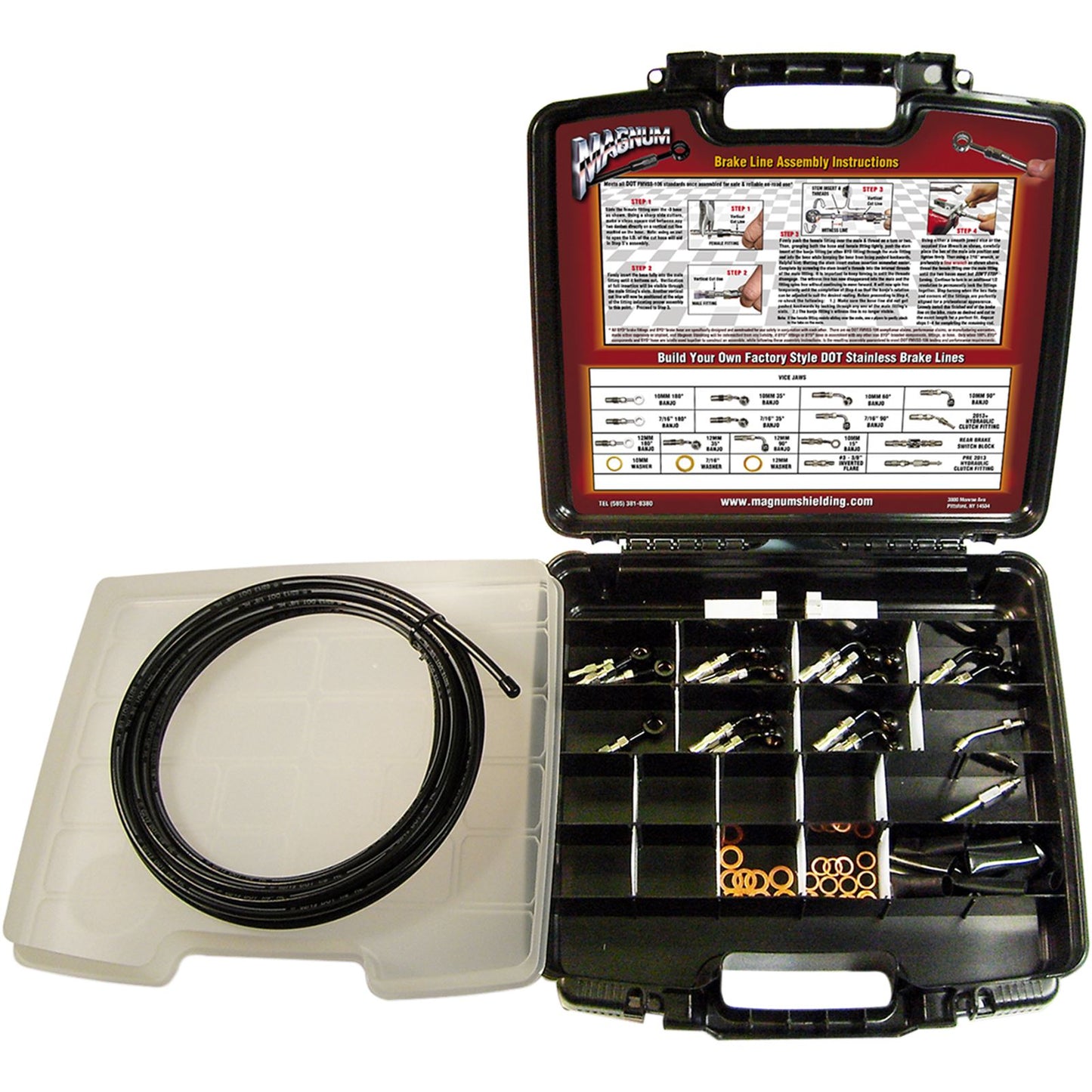 Magnum BYO Brake Kit Deluxe - Black [MPN: 499001]_423225