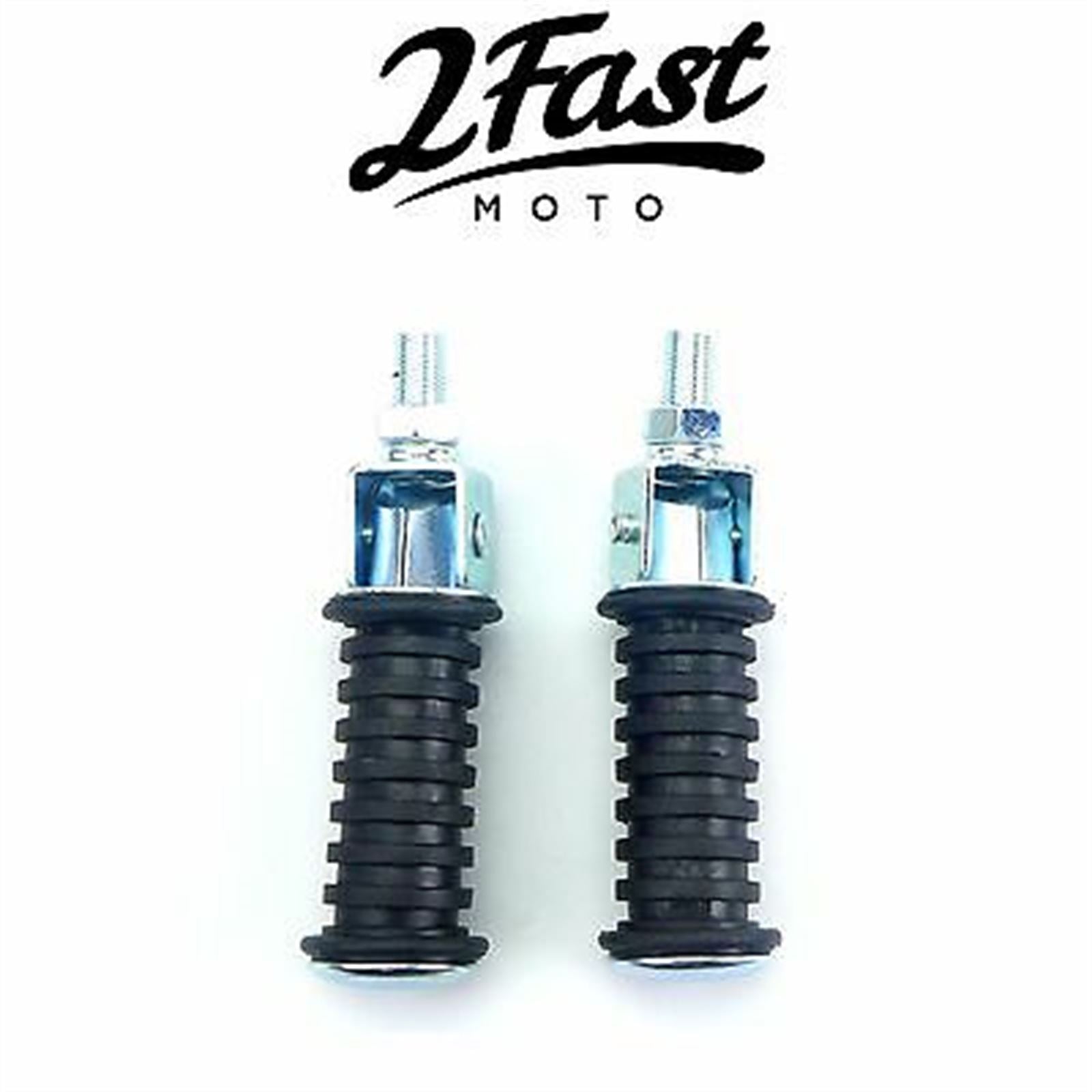 2FastMoto 12mm Buddy Pillion Foot Peg for Select Early Yamaha Models [MPN: 11-7307B]_650491