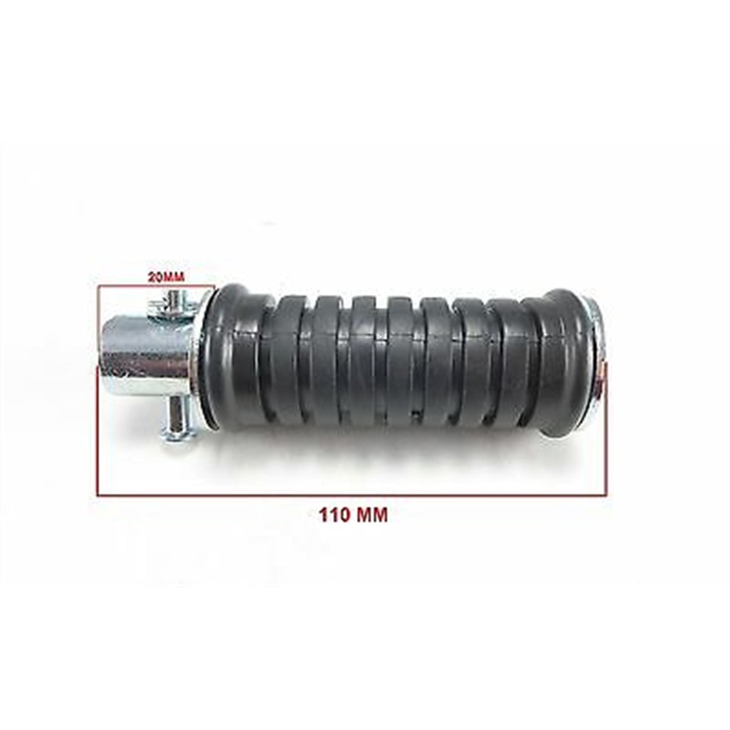 2FastMoto Round Footrests Foot Pegs for Yamaha/Honda 11-7313A_650411