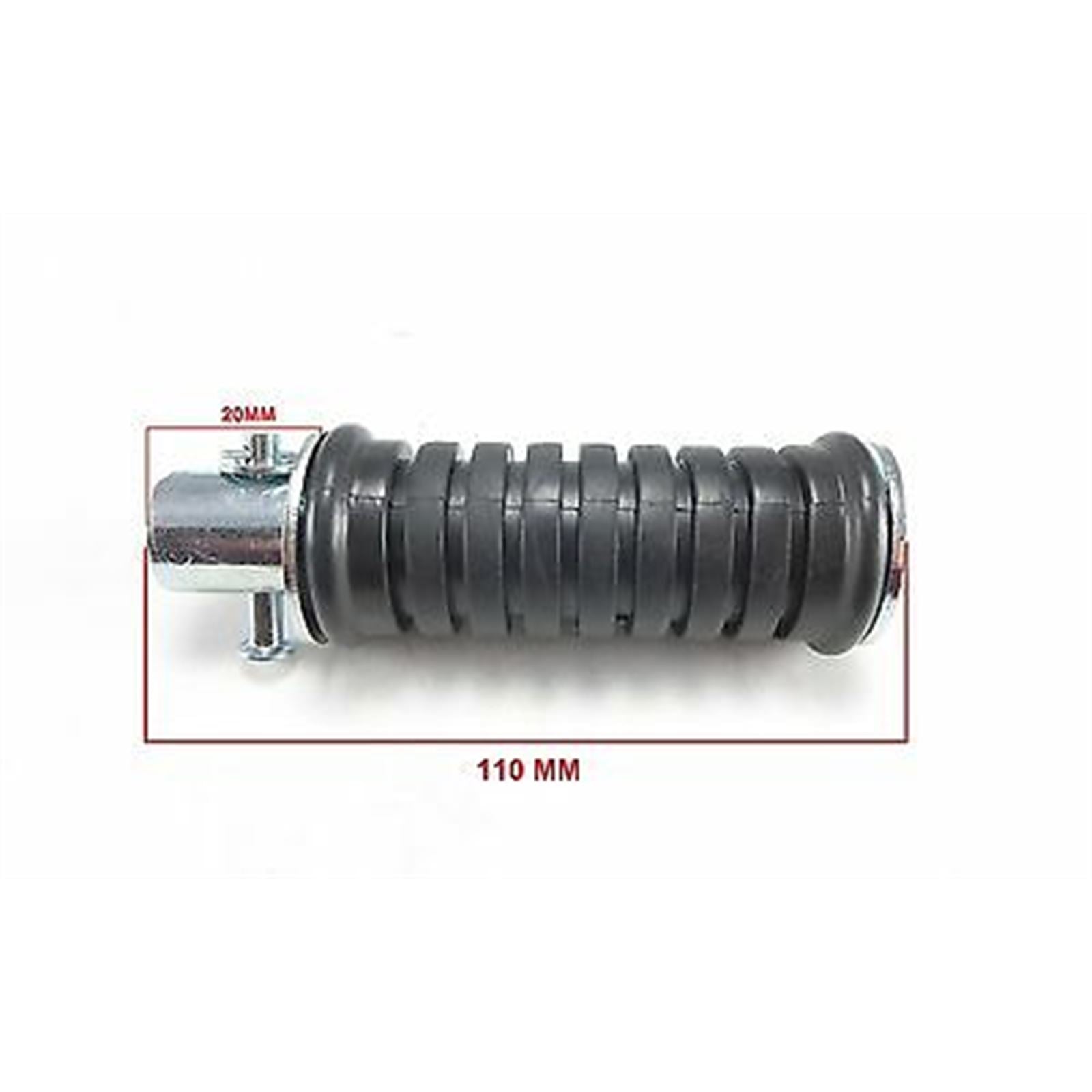 2FastMoto Round Footrests Foot Pegs for Yamaha/Honda 11-7313A_650411