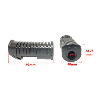 2FastMoto Footrest Rubber Set Fits Honda CL, CA, CB, CT, SL, SS  50661-283-010_625182