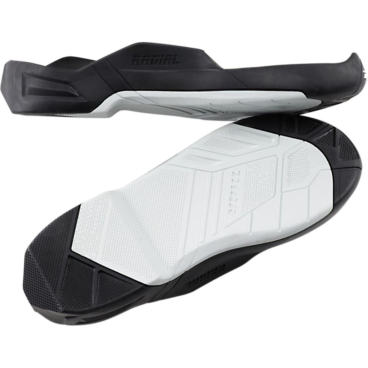 Thor Radial Boots Replacement Outsoles Black/White - 7-8 [MPN: 3430-0895]_265444