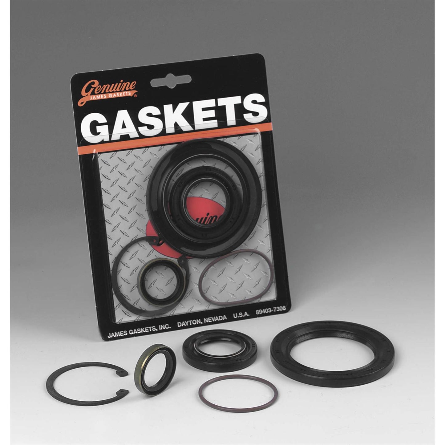 James Gaskets Gasket Oil Seal Kit Transmission Main Drive Dyna 6-Speed [MPN: JGI-12074-K]_266155